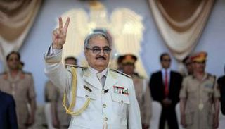 القائد العام للجيش الوطني الليبي المشير خليفة حفتر 