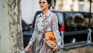 طبعات جلد الأفعى صيحة الموسم المقبل - صورة أرشيفية