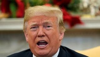 الرئيس الأمريكي دونالد ترامب