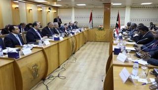 اجتماع اللجنة الرباعية بين مصر والسودان