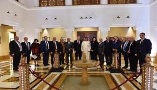 السفير السعودي لدى بيروت مع وفد مجلس الأعمال اللبناني