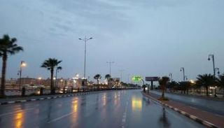 طقس ممطر في السعودية - أرشيفية