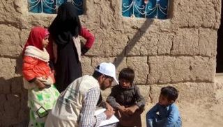 مركز سلمان للإغاثة يجري مسحا ضمن برنامج حماية أسر الأيتام باليمن