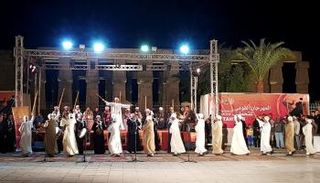 جانب من فعاليات المهرجان القومي للتحطيب بالأقصر