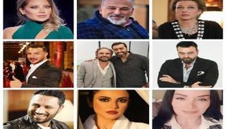 أبطال مسلسل "الحرملك" - صور أرشيفية