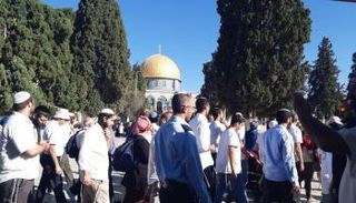 صورة أرشيفية لاقتحامات الأقصى