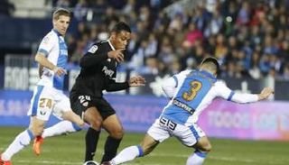 من مباراة ليجانيس وإشبيلية