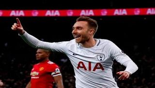 كريستيان إريكسن يحتفل بثاني أسرع هدف في البريمييرليج