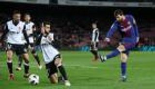 برشلونة يهزم فالنسيا في نصف نهائي كأس ملك إسبانيا