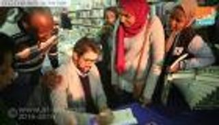 أديب البوكر سعود السنعوسي في معرض القاهرة للكتاب