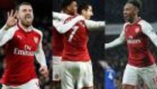 5 حقائق بعد خماسية أرسنال أمام إيفرتون