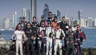 المشاركون في سباق ريد بول 