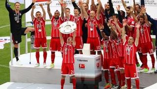 تتويج بايرن ميونيخ بالبوندسليجا 2017