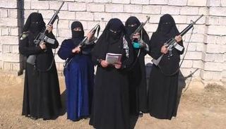 نساء داعشيات - أرشيفية