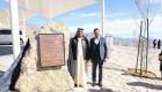 حاكم رأس الخيمة يشهد افتتاح حديقة "منصة المشاهدة"