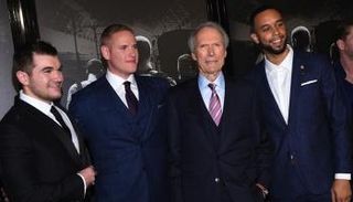 كلينت إيستوود بعد افتتاح الفيلم