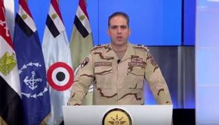 العقيد أركان حرب تامر الرفاعي المتحدث باسم الجيش المصري