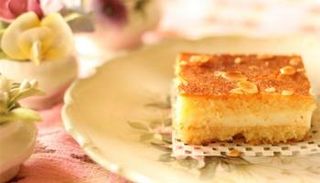 بسبوسة بالقشطة