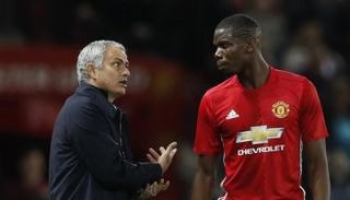 بول بوجبا وجوزيه مورينيو