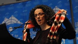 الناشطة الإيرانية البارزة مسيح نجاد