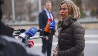 وزيرة خارجية الاتحاد الأوروبي فيديريكا موجيريني - أ. ف. ب