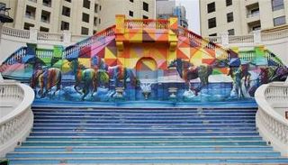 جانب من الأعمال التي شاركت في 