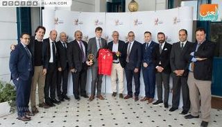 اتحاد الكرة المصري مع السفير البريطاني 