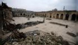 الجامع الأموي في حلب يستعد للعودة إلى الحياة