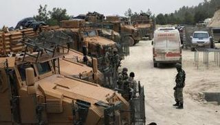 عناصر من القوات الكردية المدافعة عن عفرين