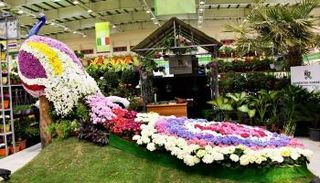 صورة من داخل معرض البحرين الدولي للحدائق 2018