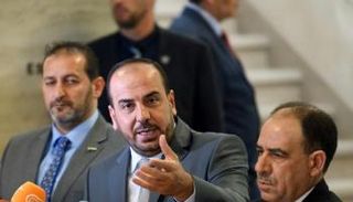 نصر الحريري رئيس وفد المعارضة السورية في جنيف 7