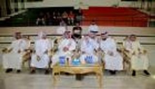 عضو شرف الشباب يحفز فريقه قبل مواجهة اتحاد جدة