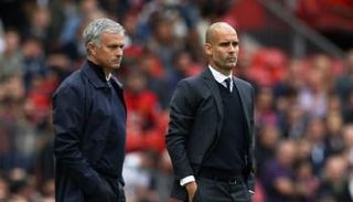 بيب جوارديولا وجوزيه مورينيو