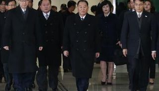 وفد كوريا الشمالية يصل سول - أ. ف. ب