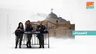 إغلاق كنيسة القيامة لأول مرة احتجاجا على ضرائب إسرائيل