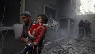 الغوطة الشرقية تعرضت لقصف عنيف
