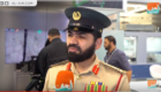 شرطة دبي تحاكي التدريب الافتراضي في "يومكس"