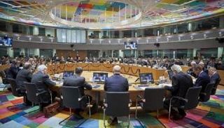 جانب من اجتماع وزراء الخارجية العرب مع نظرائهم الأوروبيين