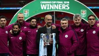 جوارديولا يحقق لقبه الأول مع مانشستر سيتي