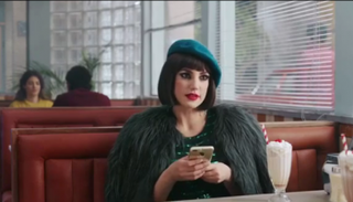 درة في مشهد من الإعلان الجديد