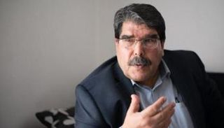 صالح مسلم الرئيس المشارك لحزب الاتحاد الديمقراطي