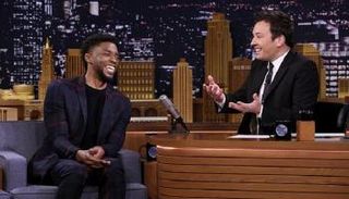 شادويك بوزيمان مع جيمي فالون