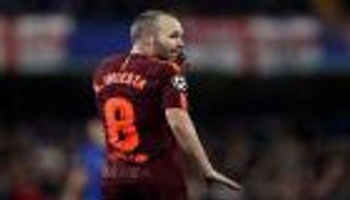 إنييستا يشعر بالمرارة بعد السقوط في اختبار لاس بالماس 