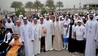 القاسمي في مبادرة نمشي معا