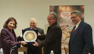 إيريس نظمي في آخر تكريم لها