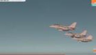 بالفيديو.. "الرافال" ترحب بمحمد بن سلمان في سماء مصر