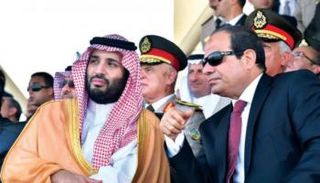 السيسي ومحمد بن سلمان في زيارة سابقة