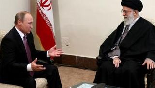 بوتين خلال زيارة سابقة لإيران