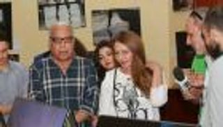 بالصور.. ليلى علوي تفتتح معرض طلاب معهد السينما بشرم الشيخ