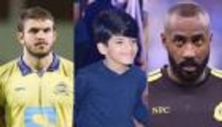 وليد عبدالله وبرونو يلبيان طلب طفل ويمنحانه قميص النصر